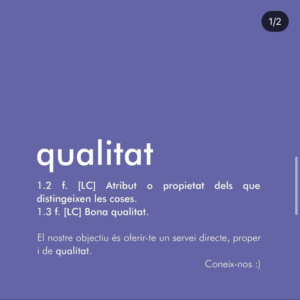 Qualitat